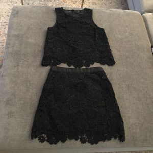 Topshop Top/Skirt Set